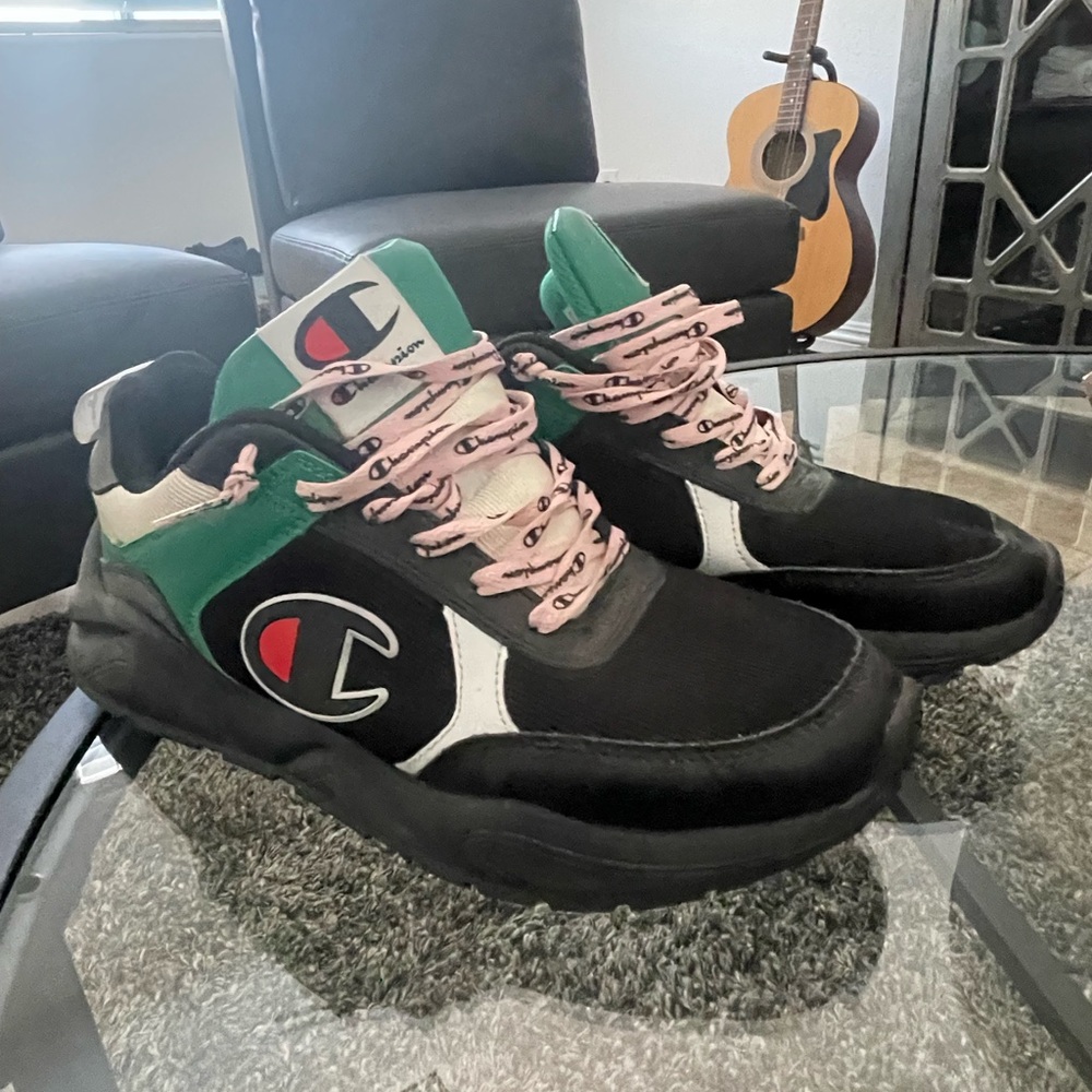 Champion Mens 93 Eighteen Block Sneaker